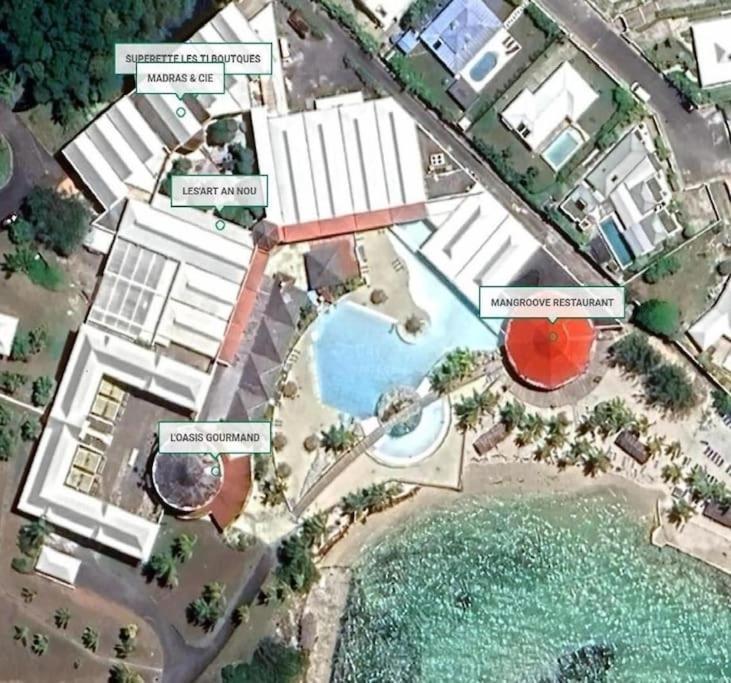 Studio Bord De Mer Avec Piscine - Le Manganao, Saint-Francois エクステリア 写真